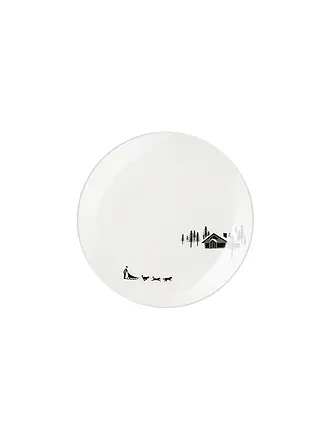 ASA SELECTION | Weihnachts Dessertteller 20,5cm Sled Dogs | 